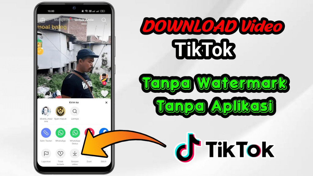 Download Video TikTok Tanpa Watermark download  