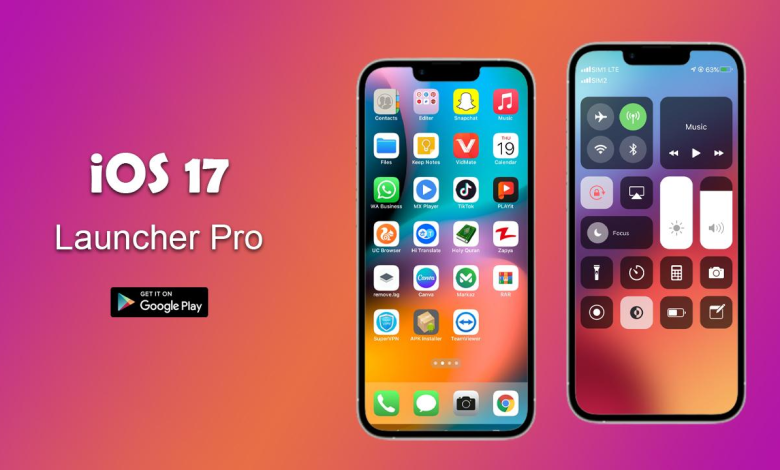 Launcher iOS 17 Pro Apk
